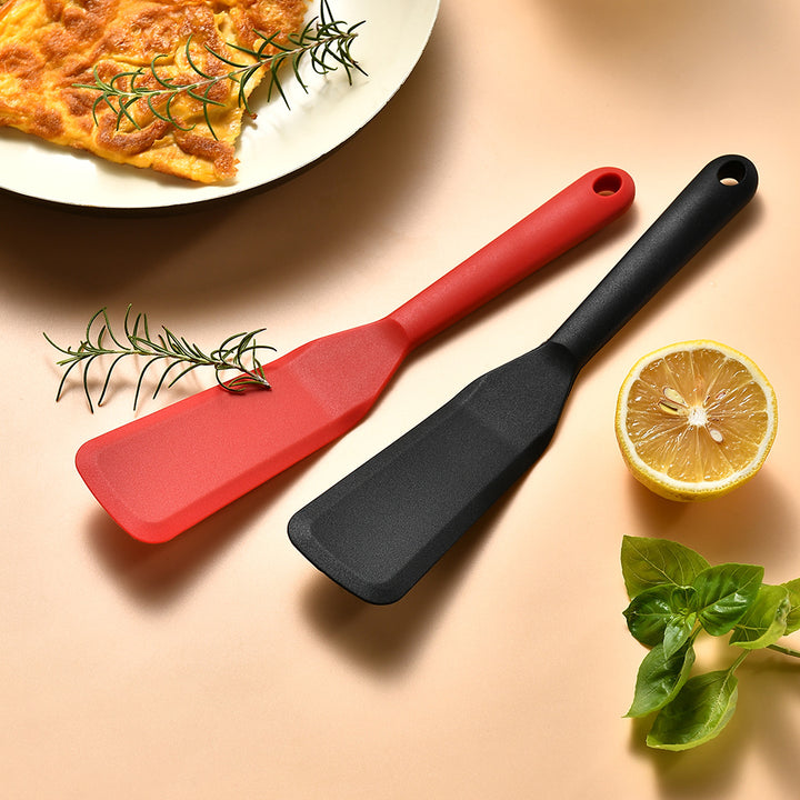 Flexible spatula made of heat-resistant silicone Bowlift