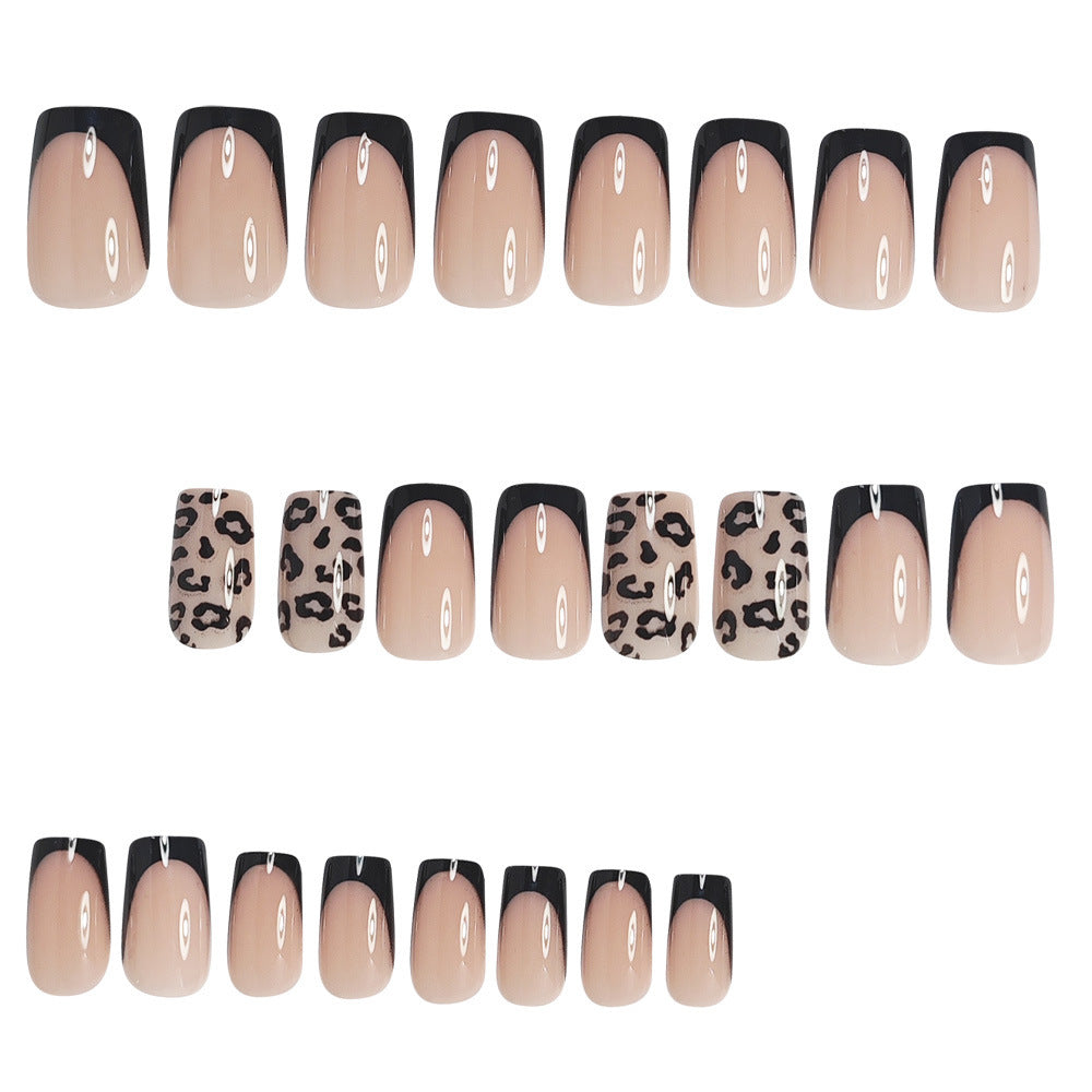 Elegant Stiletto Press-On Nail Set Bowlift