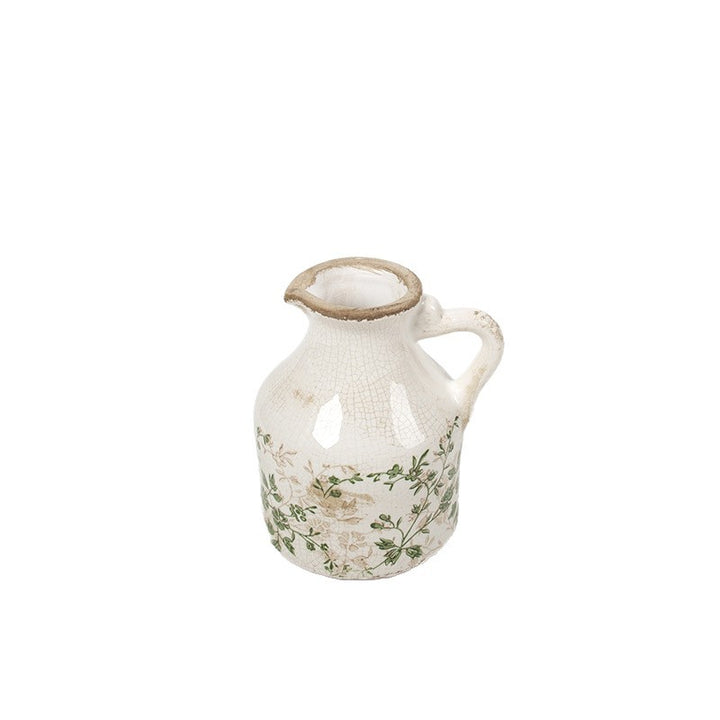 Floral Ceramic Jug Bowlift
