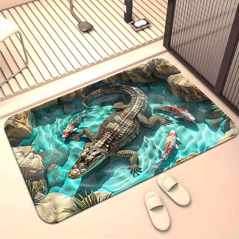 Decorative Cat Area Mat
