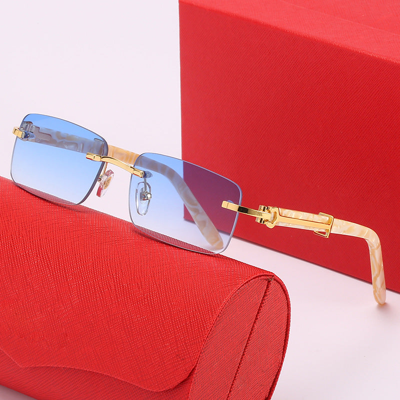 Women elegant Rectangular Glasses Bowlift
