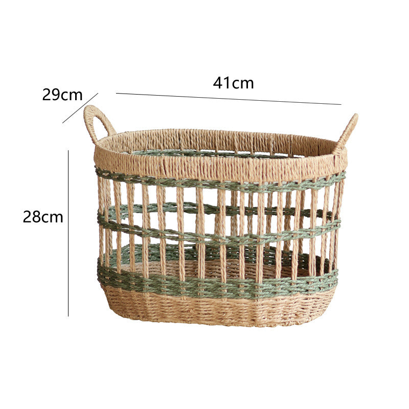 Handwoven storage basket Bowlift