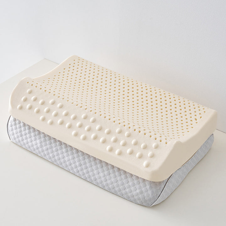 Ergonomic comfort sleep pillow with breathable technology Bowlift
