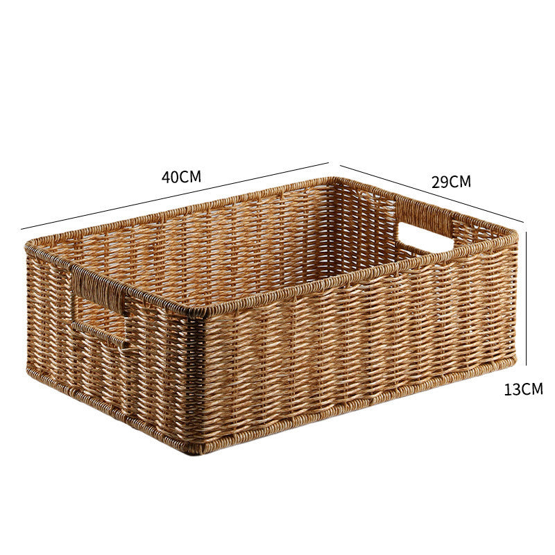 Handcrafted Woven Storage Basket Bowlift