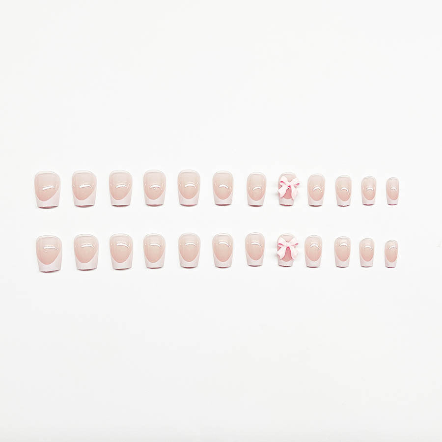Decorative Bow Acrylic Nail Enhancements Bowlift