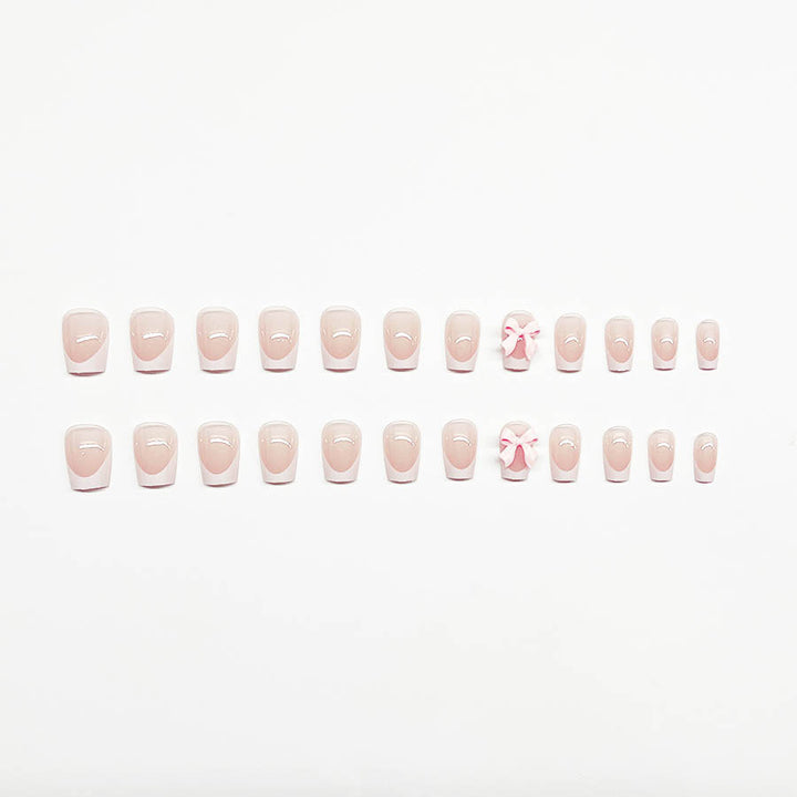 Decorative Bow Acrylic Nail Enhancements Bowlift