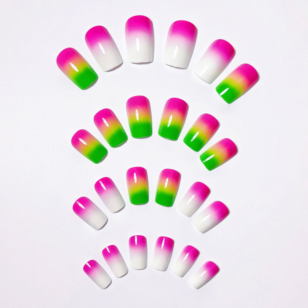 Stylish Ombre Nail Art Design Bowlift