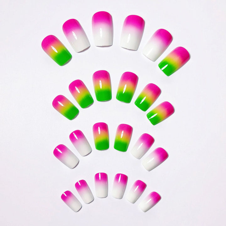 Stylish Ombre Nail Art Design Bowlift