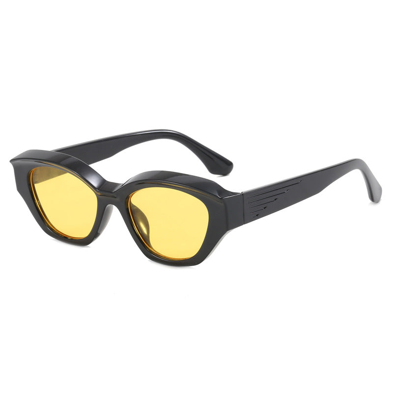 Ladies fashionable sunglasses with futuristic design Bowlift