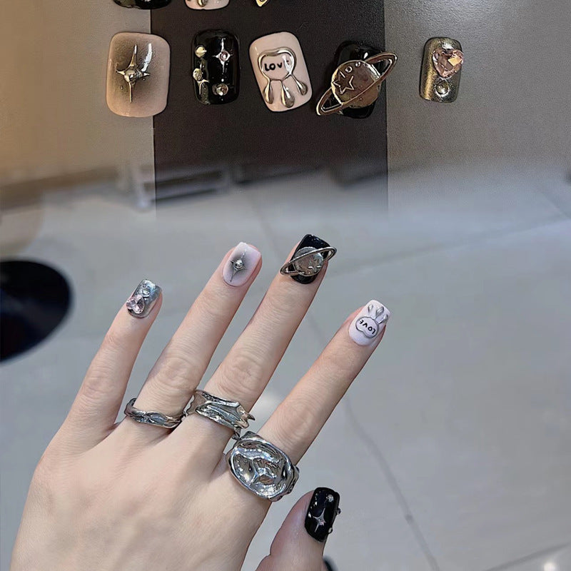 Decorative Press-On Nail Art Set Bowlift