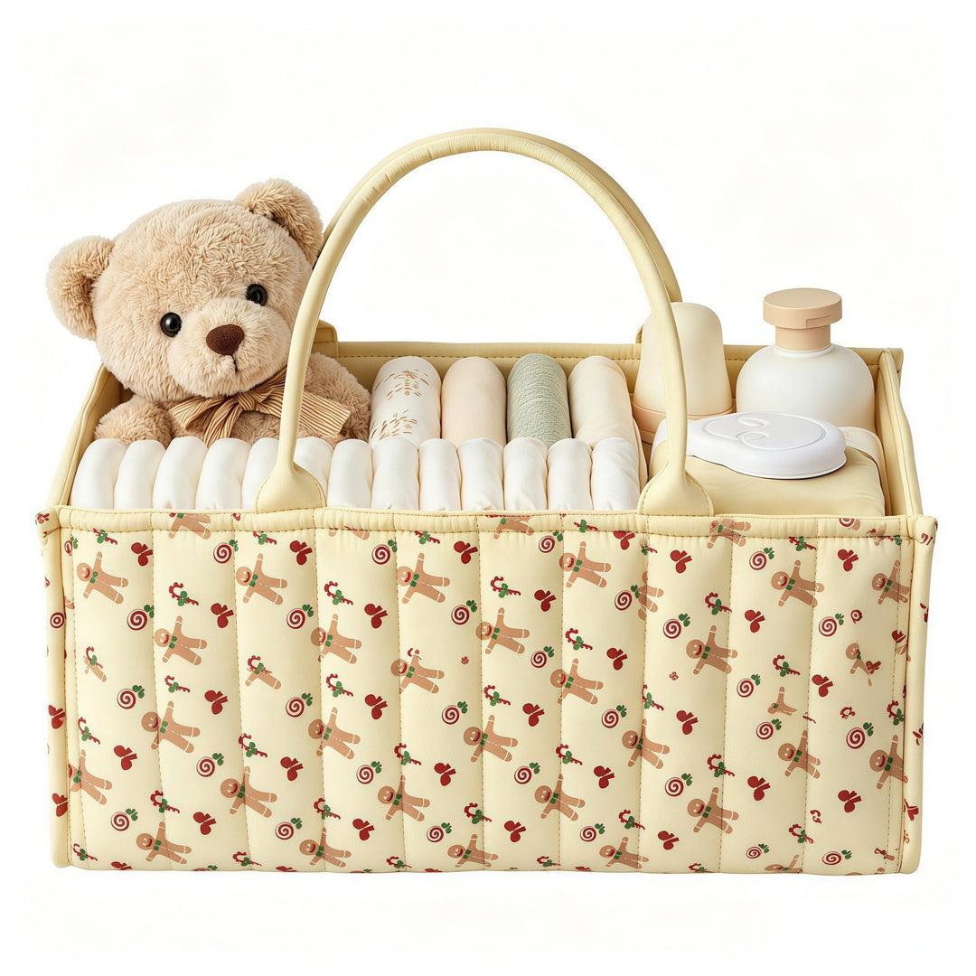 Versatile storage basket with compartments and charming animal motif Bowlift