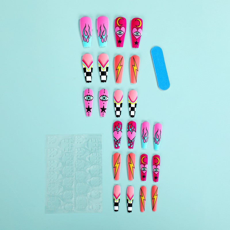 Creative and artistic art nails Bowlift