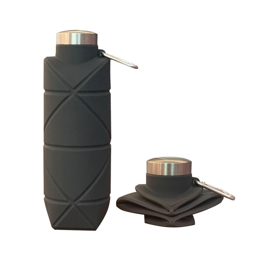 Women collapsible silicone drink bottle Bowlift