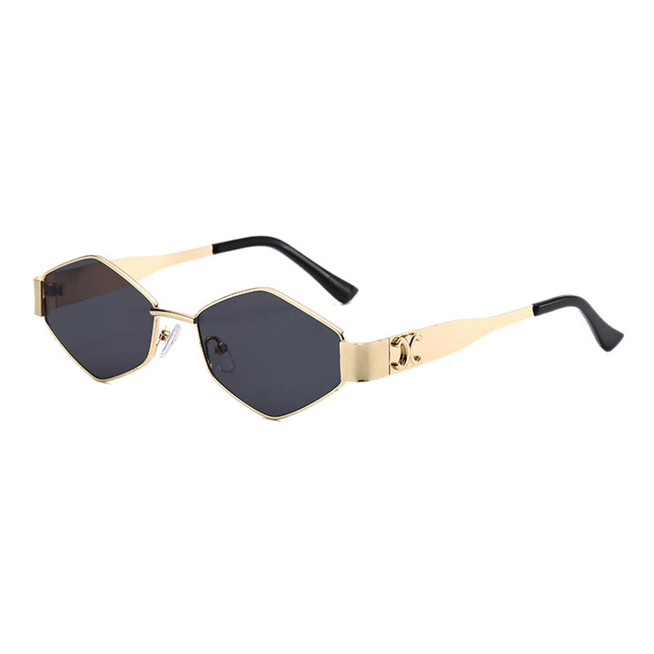 Women's Geometric Cat-Eye Sunglasses Bowlift