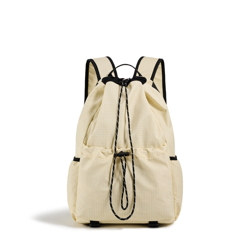 Lightweight Drawstring Travel Backpack Bowlift