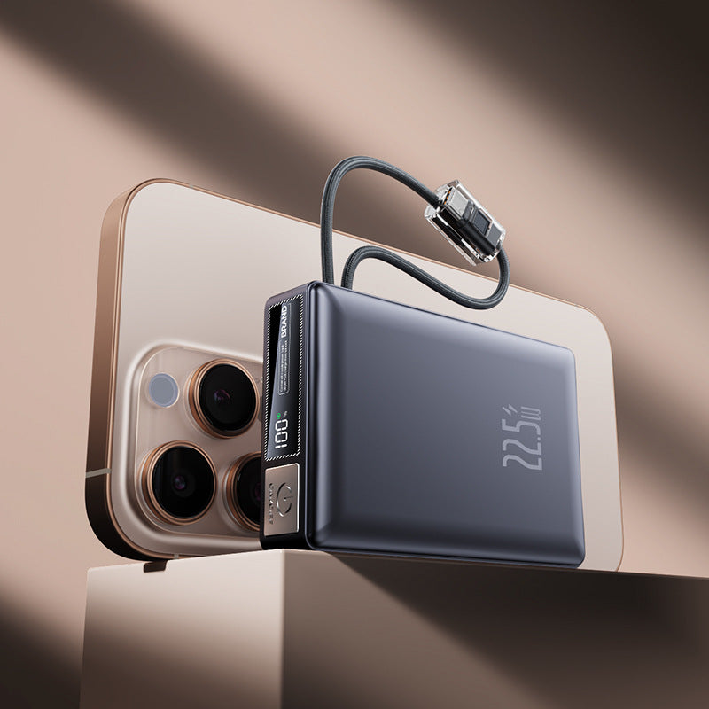 Ultra-slim power bank with fast charging function Bowlift