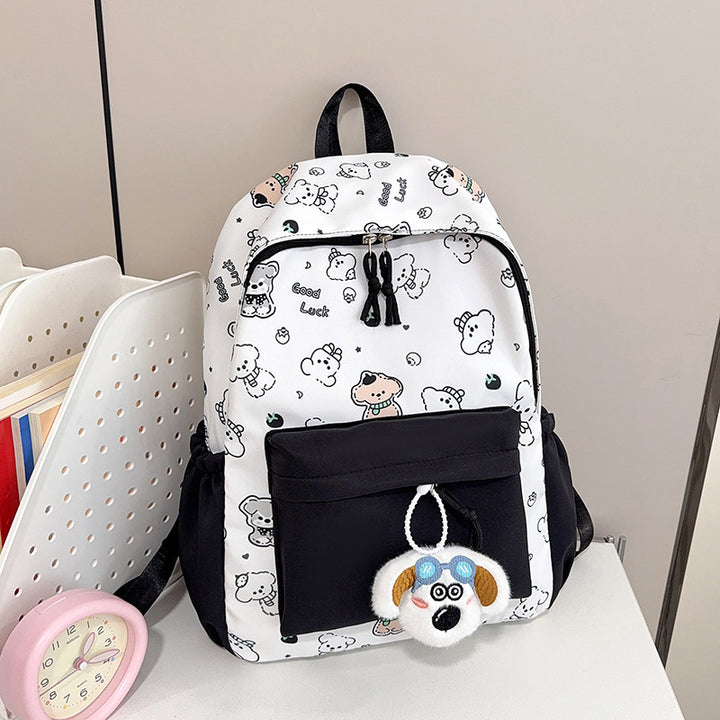 Cartoon Print Drawstring Backpack
