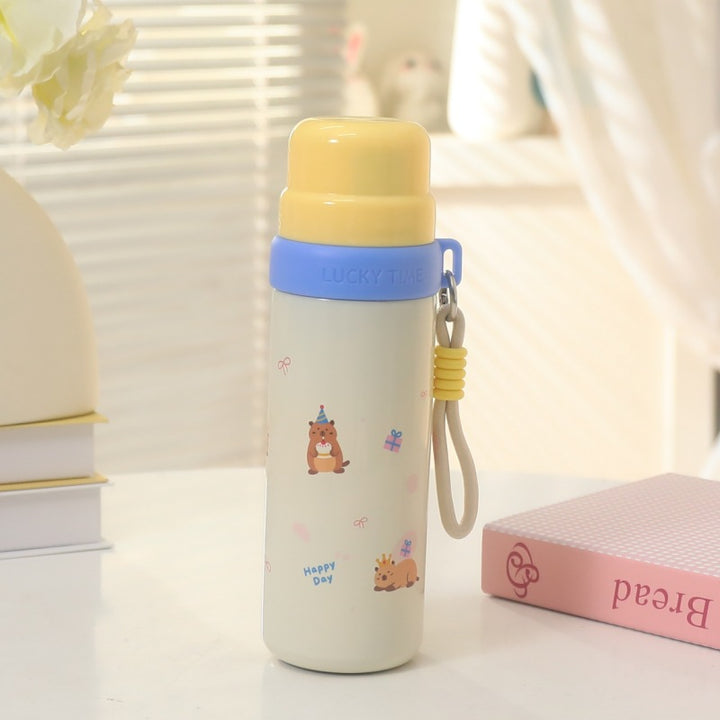 Unisex Thermos Bottle with Animal Design Bowlift