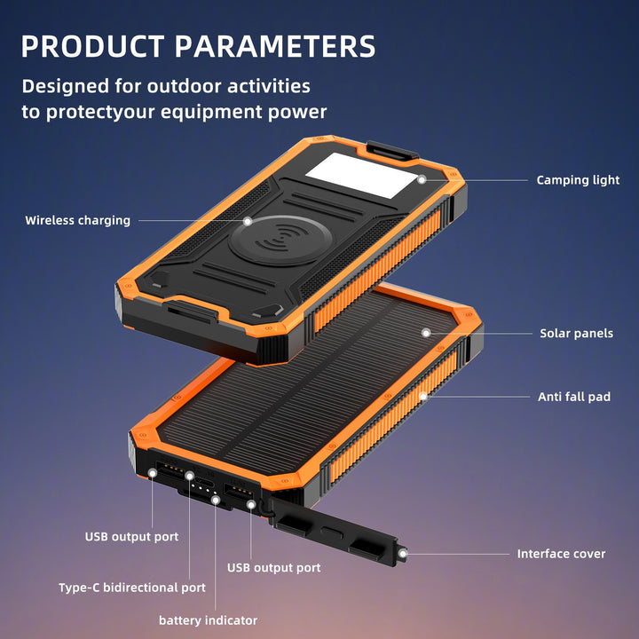 Robust Powerbank with Wireless Charging Function Bowlift