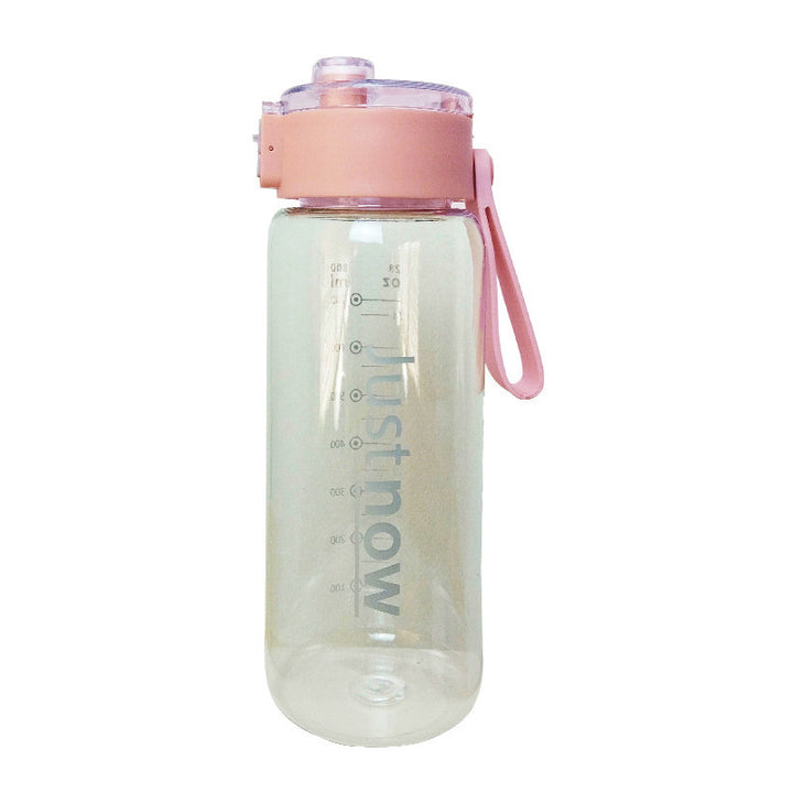 Unisex BPA-free water bottle with measuring scale Bowlift