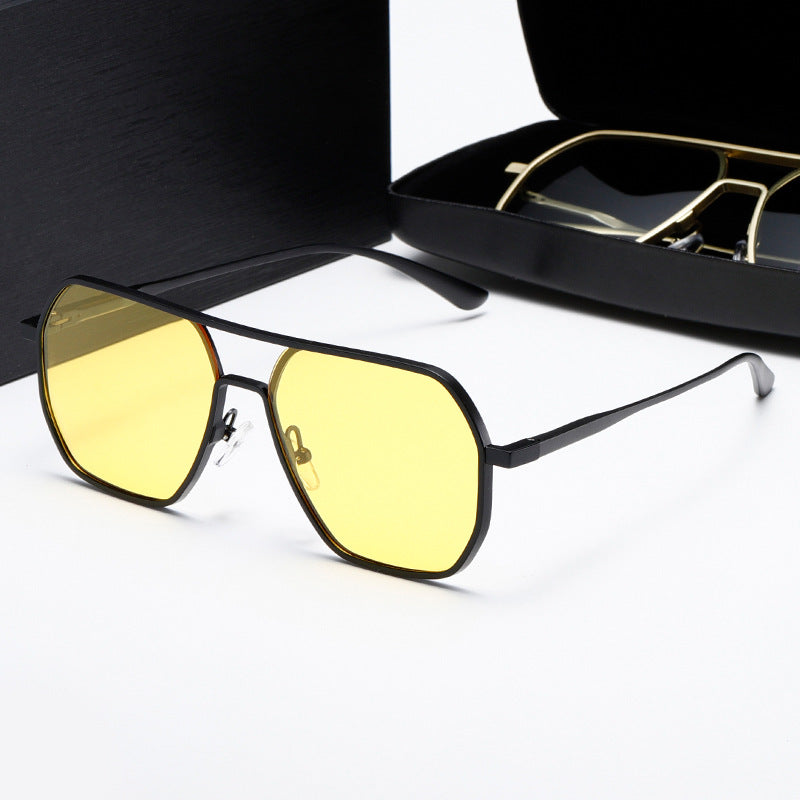 Women's innovative fashionable sunglasses with rectangular frame Bowlift