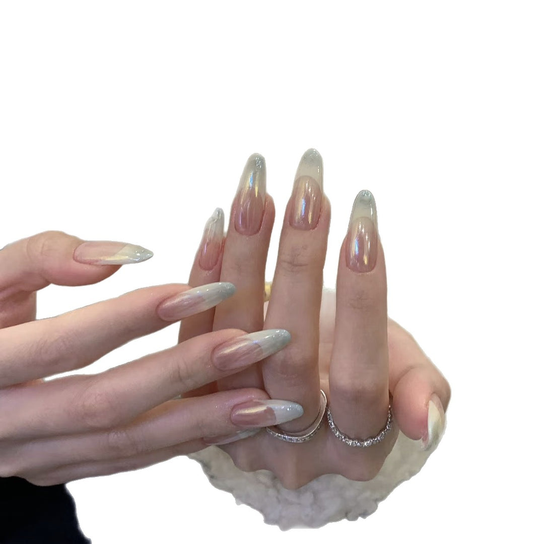 Premium Artificial Nails with Elegant Ombre Effect Bowlift