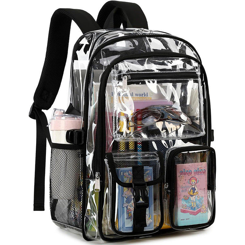 Transparent Multifunctional School Backpack Bowlift