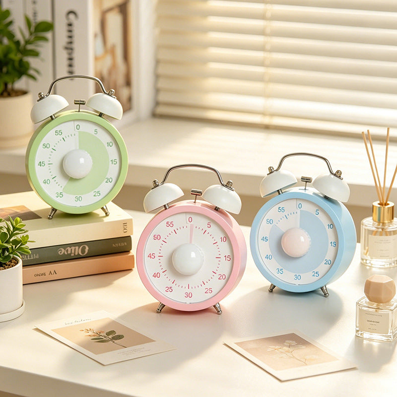 Classic table clock in retro style Bowlift