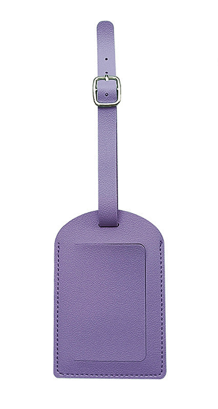 Durable PU Leather Luggage Tag Bowlift