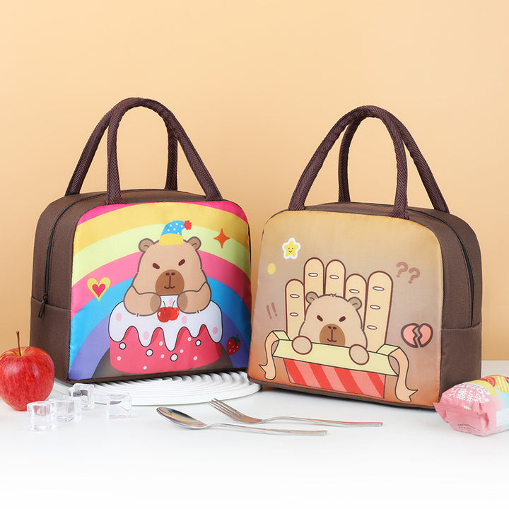 Fun Bear-Themed Insulated Lunch Bag Bowlift