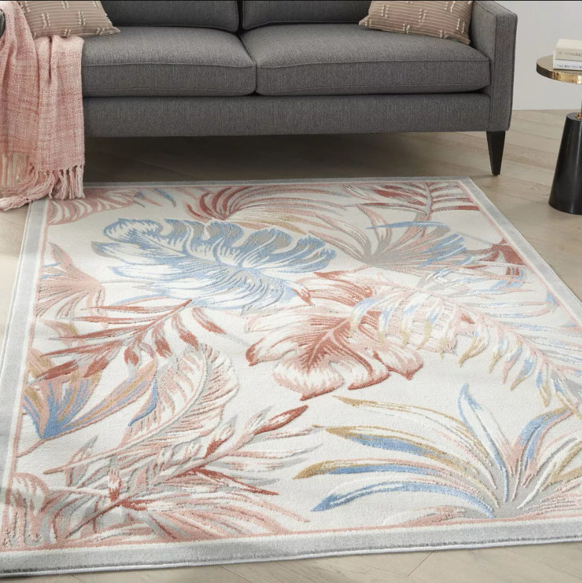 Botanical Print Area Rug