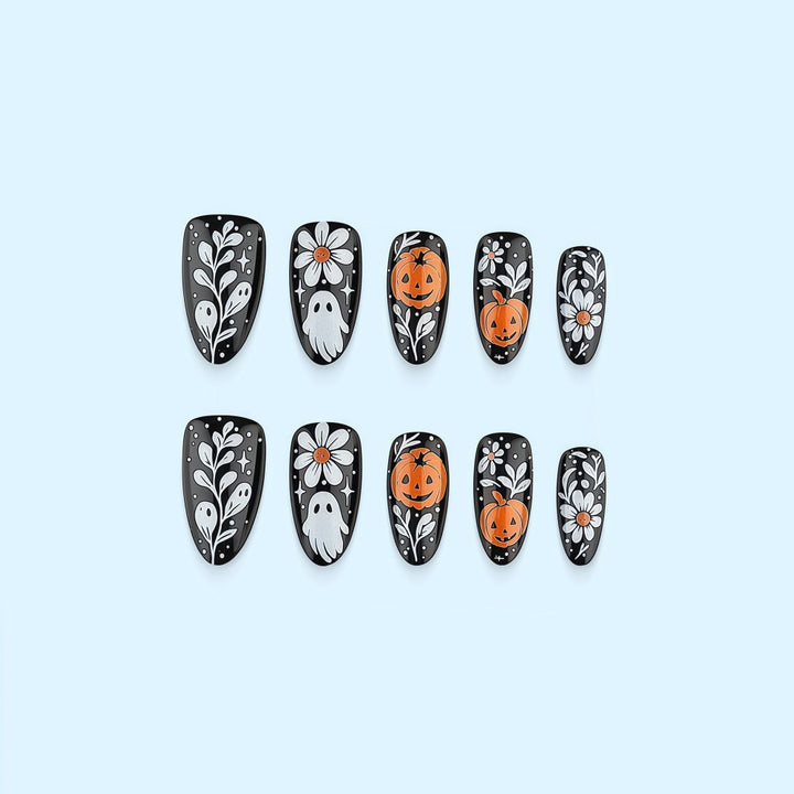 Creative Halloween Art Nails Bowlift