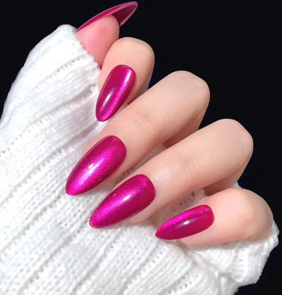 Long-Lasting Glossy Stiletto Nail Tips Bowlift