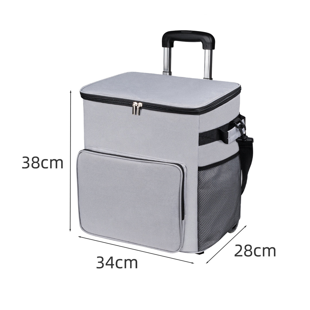 Women's multifunctional cooler bag with wheels Bowlift