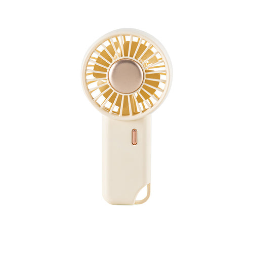 Ladies portable hand fan with ergonomic design and USB charging Bowlift