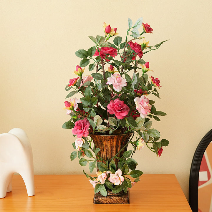 Elegant Artificial Rose Bowlift
