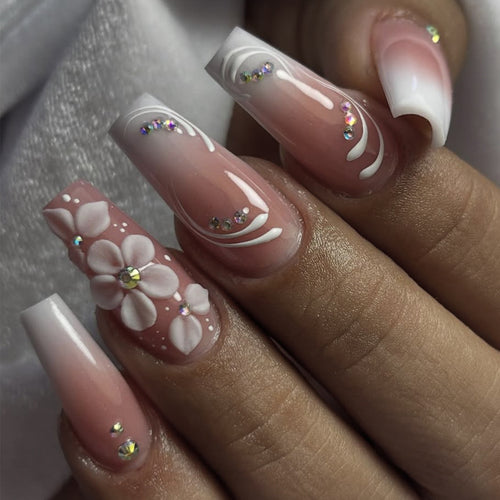 Decorative Acrylic Nail Art Bowlift