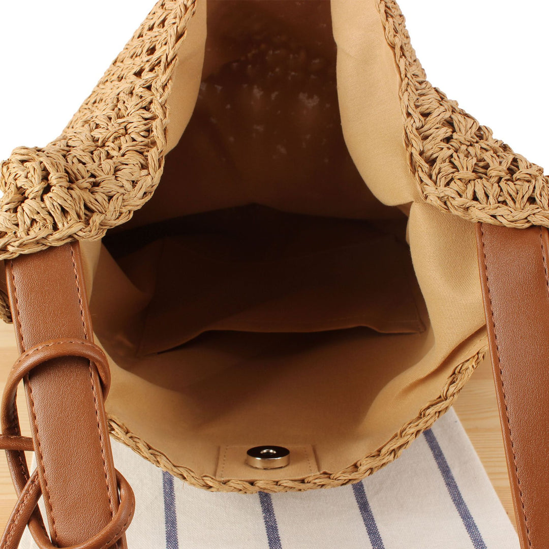 Shoulder bag in elegant macrame design Bowlift