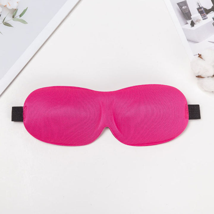Unisex nan light-blocking travel mask with thermoformable nylon cover and wide comfort band Bowlift