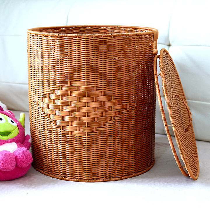 Women storage box made of braided material Bowlift