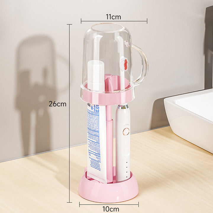 Wall-Mounted Toothbrush Storage Bowlift