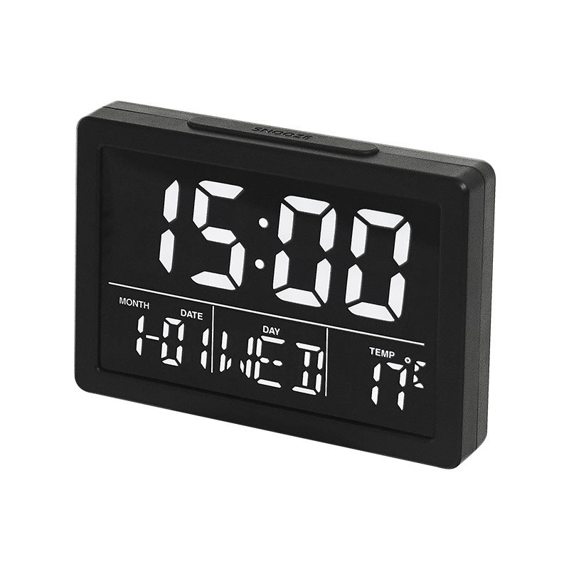 Digital Multifunctional Alarm Clock with Temperature and Date Display Bowlift