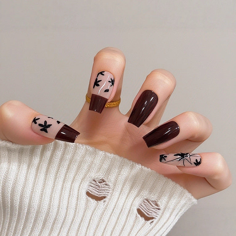 Artful Nail Extensions with Elegant Tips Bowlift