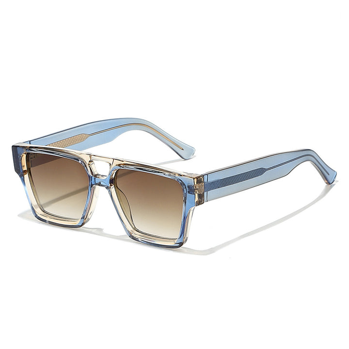 Women's sporty rectangular sunglasses with UV protection and trendy design Bowlift