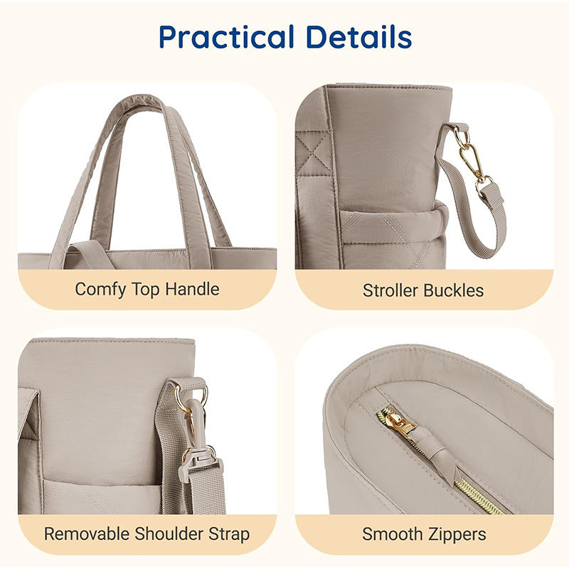 Elegant Quilted Tote Bag Bowlift