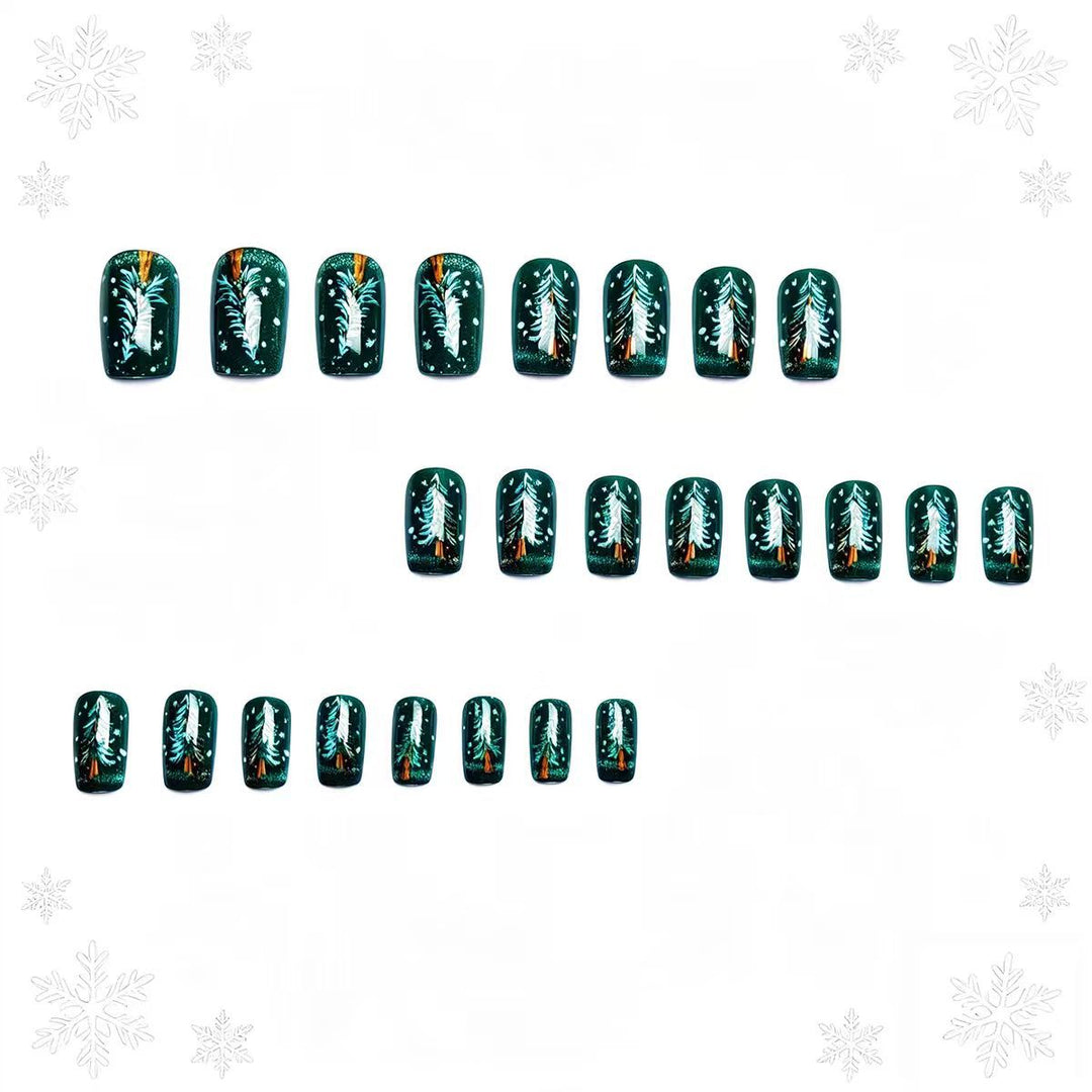 Festive Holiday Nail Art Bowlift