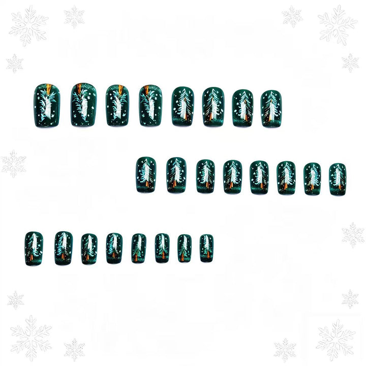 Festive Holiday Nail Art Bowlift