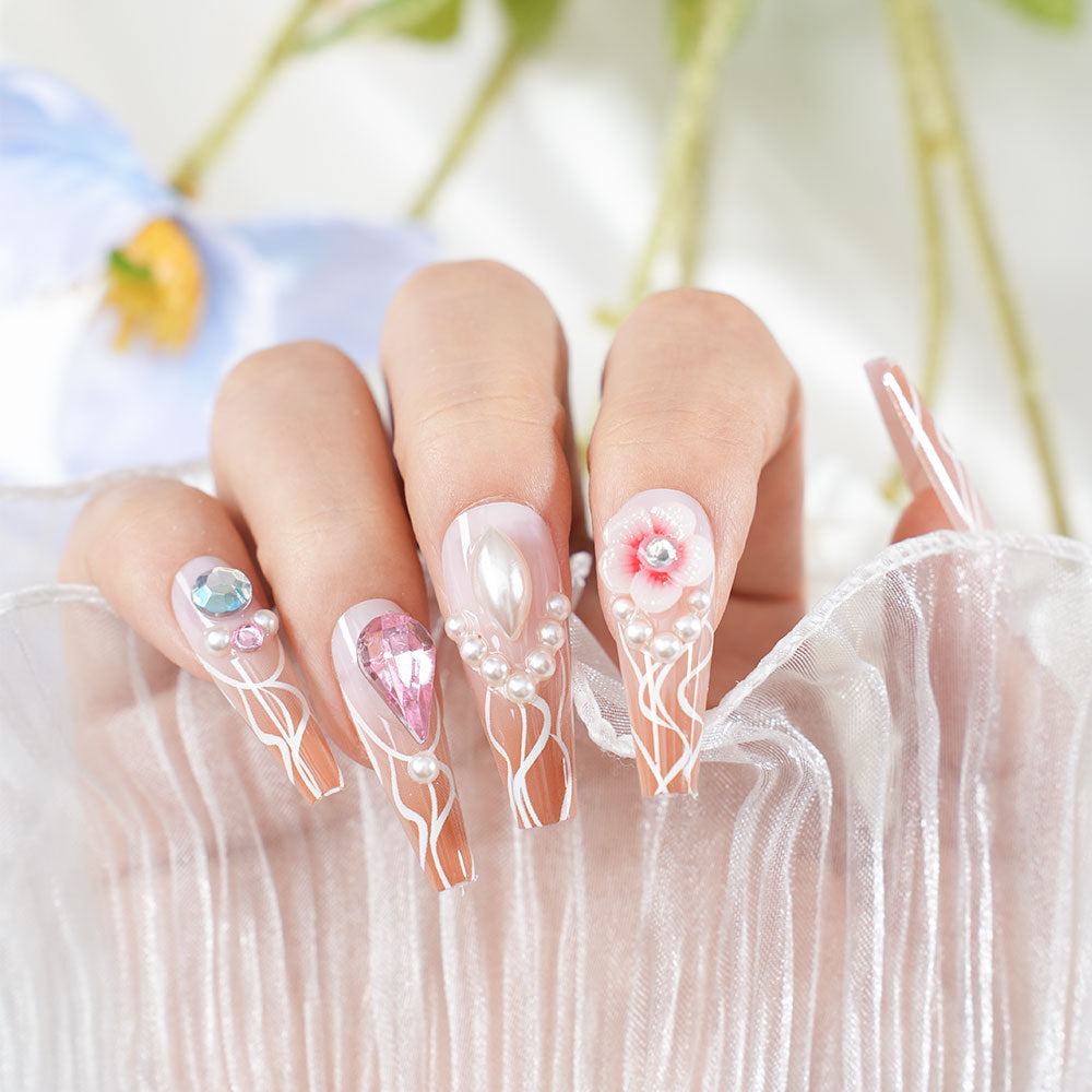 Decorative Art Press-On Nails Bowlift