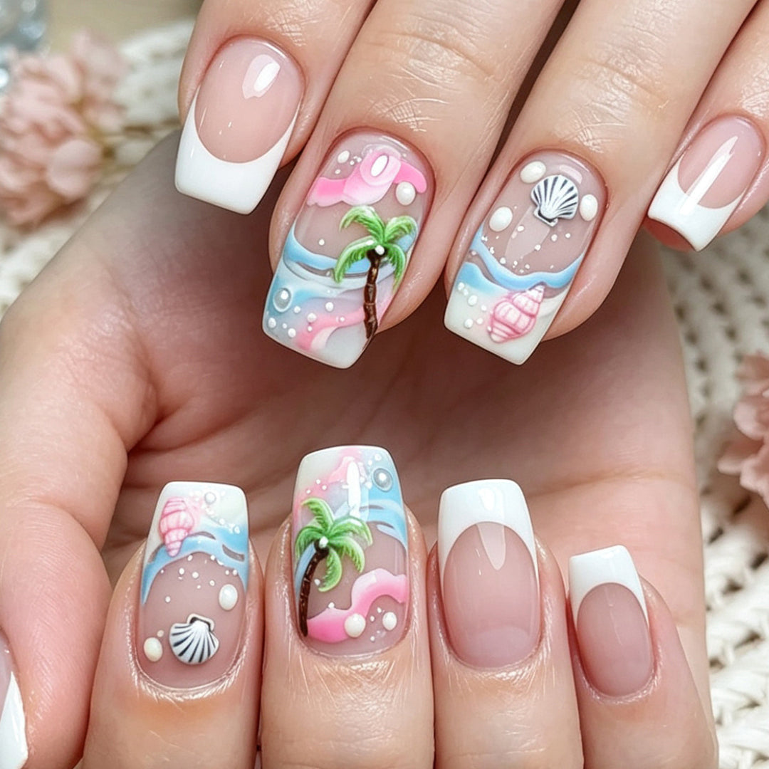 Nail Art In Maritime Sea Motif Bowlift