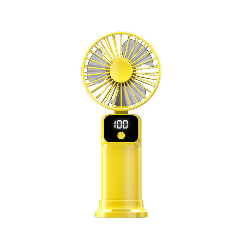 Unisex Premium Digital Display Mini Fan Bowlift